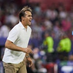 Julen Lopetegui con el Sevilla.