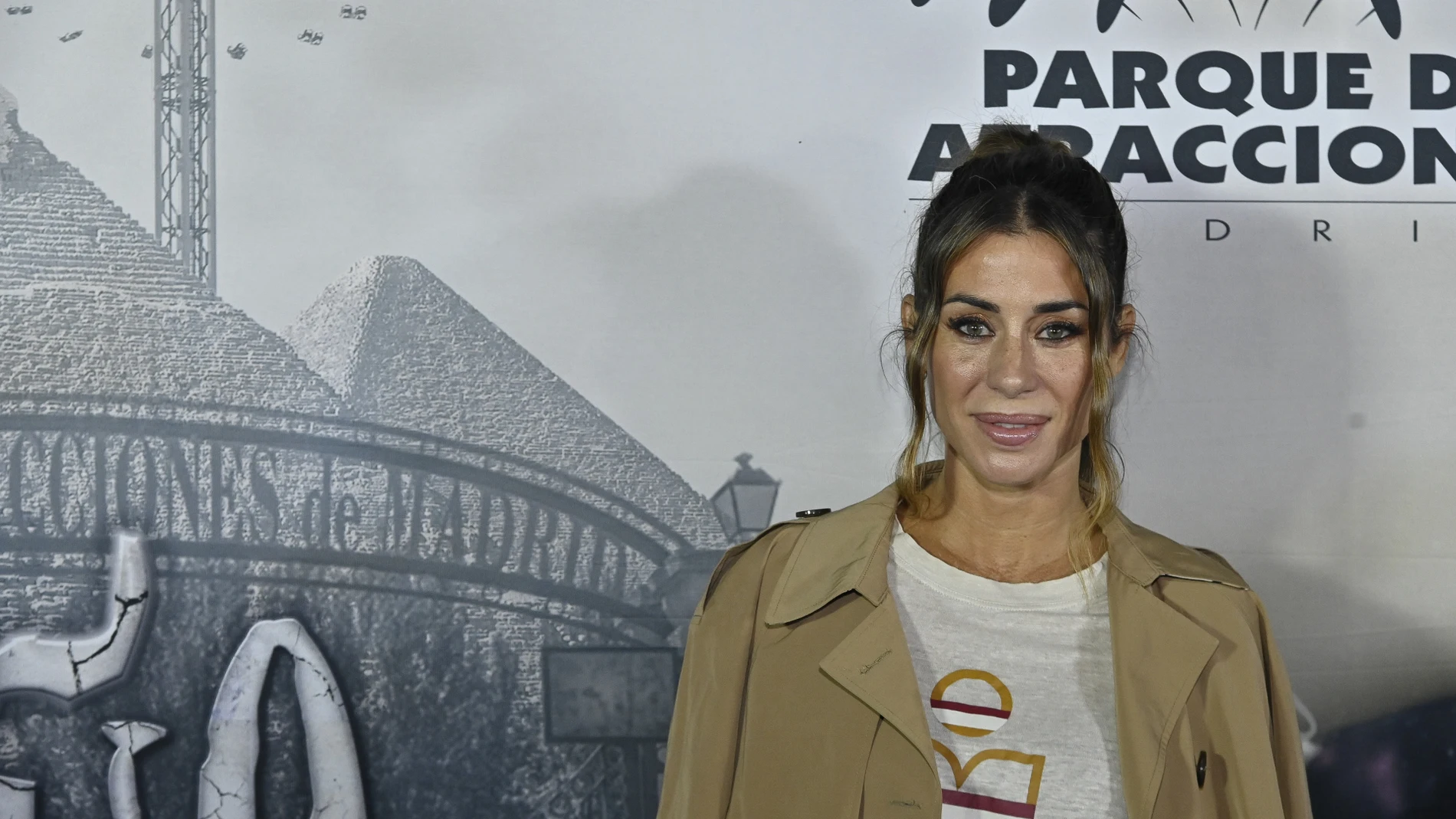 Elena Tablada en el Parque de Atracciones de Madrid