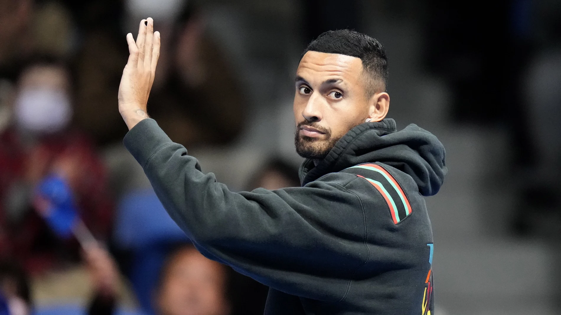 Nick Kyrgios en su último partido disputado en Australia