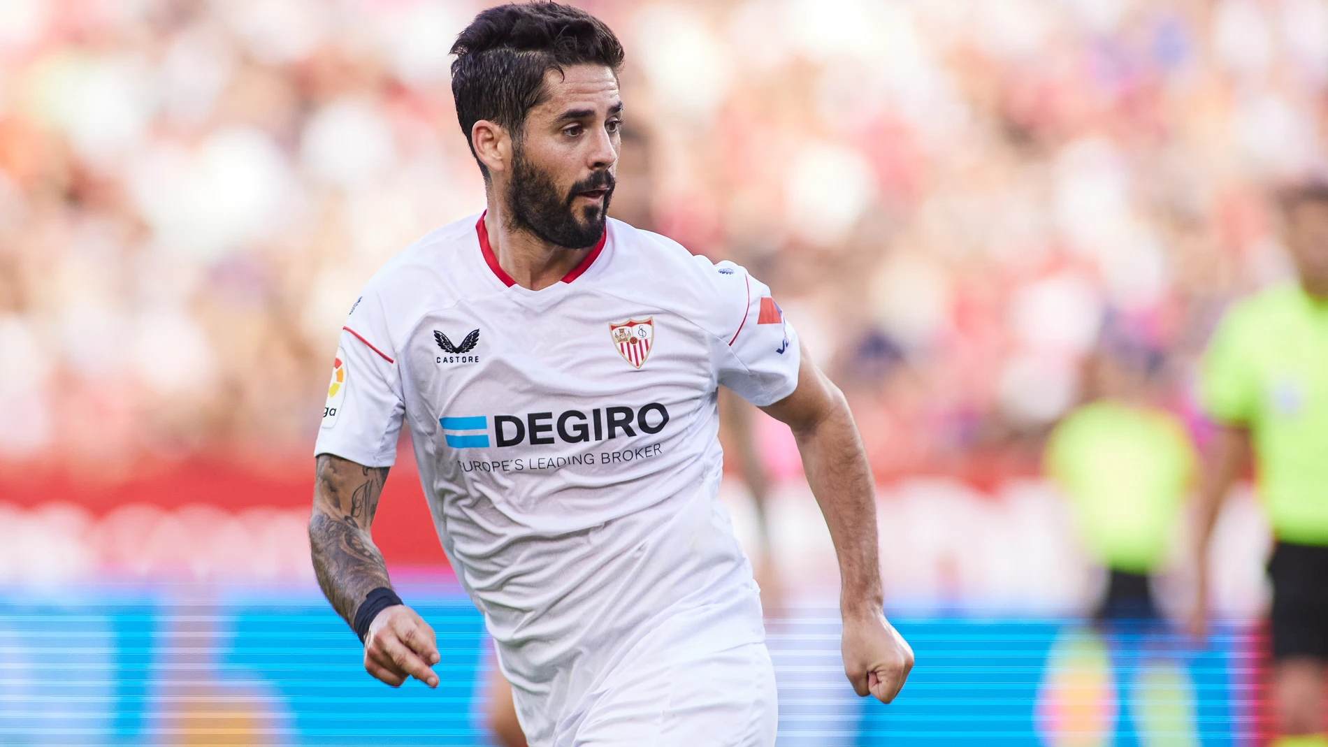Isco, en un partido con el Sevilla