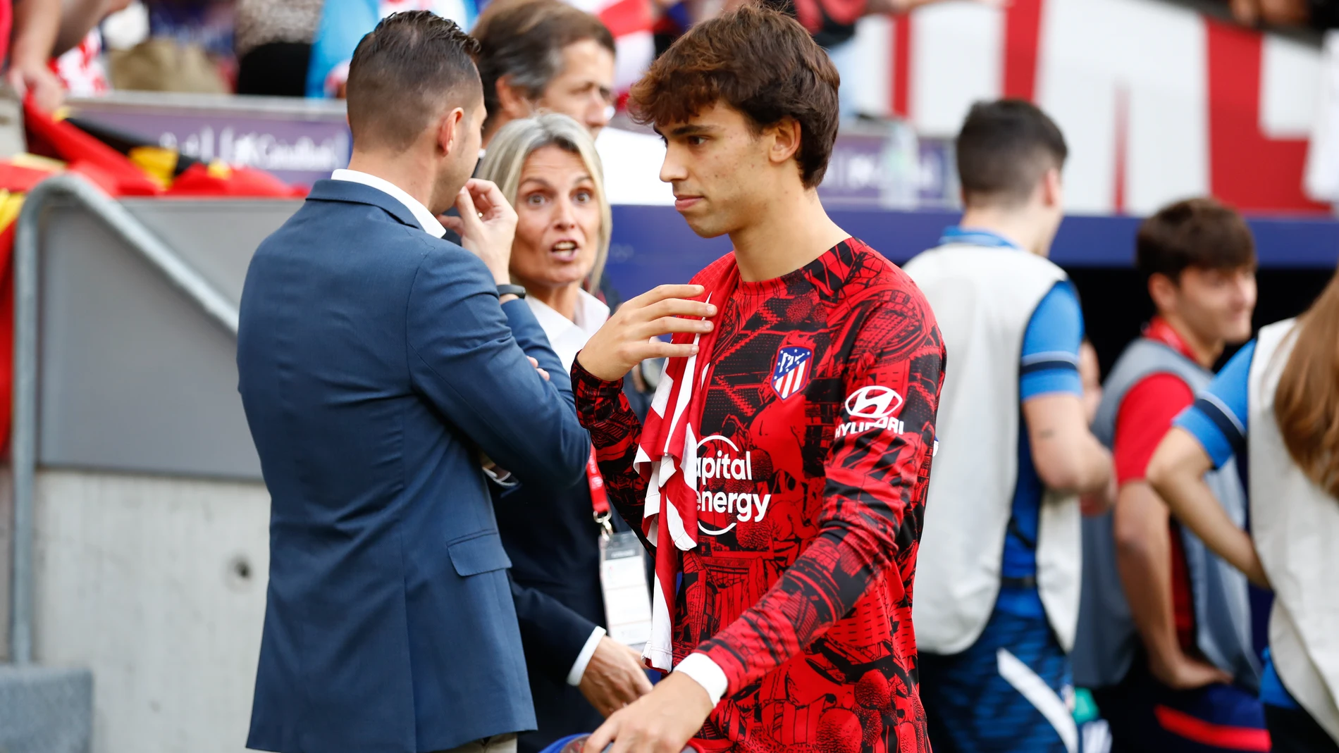 Joao Félix con el Atlético de Madrid.