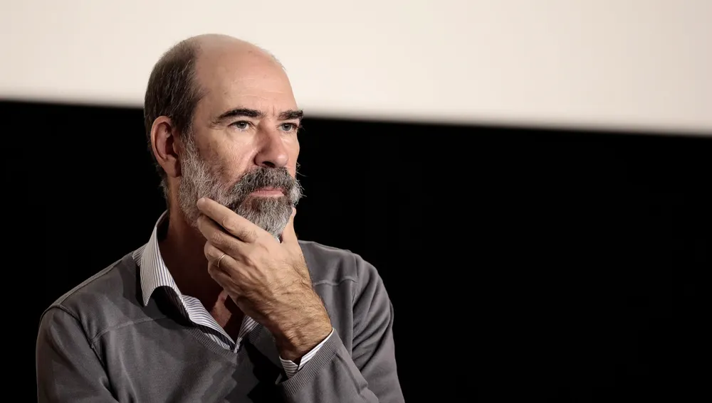 El director Jaime Rosales durante la presentación de su última película "Girasoles Silvestres"