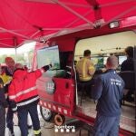 Dispositivo de búsqueda del anciano desaparecido en Molins de Rei (Barcelona) el jueves por la tardeBOMBERS DE LA GENERALITAT