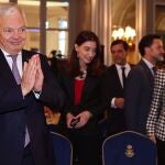 El comisario de Justicia de la UE, Didier Reynders, en su reciente visita a España