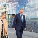 El 'president' de la Generalitat Valenciana, Ximo Puig, en su visita a Bruselas