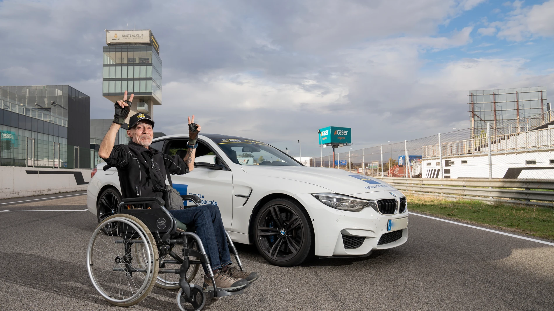 Pedro se despidió del Jarama y de la velocidad, uno de los "vicios" de su vida