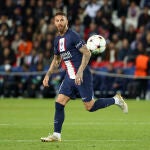Sergio Ramos con el PSG.