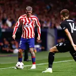 Rodrigo De Paul con el Atlético de Madrid.