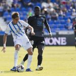 Un lance del encuentro en Butarque