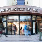 Entrada de la Universitat de Vic