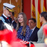 La Infanta Sofía en el Día de la Fiesta Nacional.