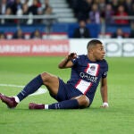 Mbappé en su último partido con el PSG