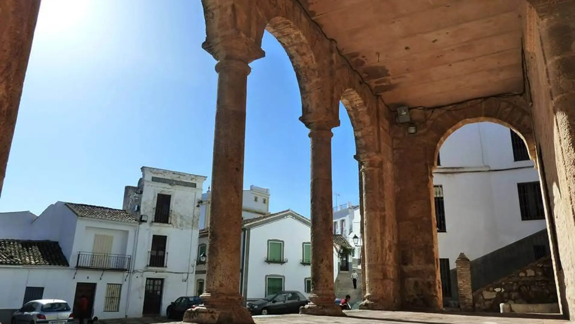 Zufre, en la Sierra de Huelva