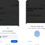 Passkey en un móvil Android.