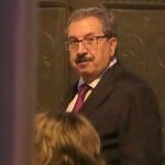MADRID, 13/10/2022.- El progresista Rafael Mozo durante el pleno del Consejo General del Poder Judicial (CGPJ) celebrado este jueves en Madrid. Mozo ha sido elegido nuevo presidente del órgano de gobierno de los jueces en sustitución de Carlos Lesmes, si bien será presidente "en suplencia" del organismo y tendrá los poderes limitados. EFE/Fernando Alvarado