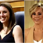 Irene Montero y Rocío Carrasco