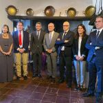 José M. Domínguez; Francisco de la Torre; Salomón Castiel; Emilia Garrido; y Fernando Alonso, entre otras autoridades