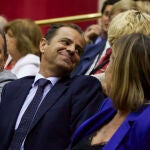 El director general de la RTVA, Juande Mellado, en el Parlamento andaluz