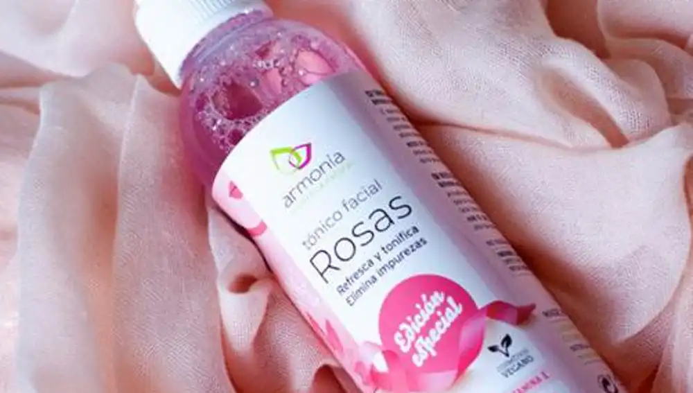 Tónico facial rosas