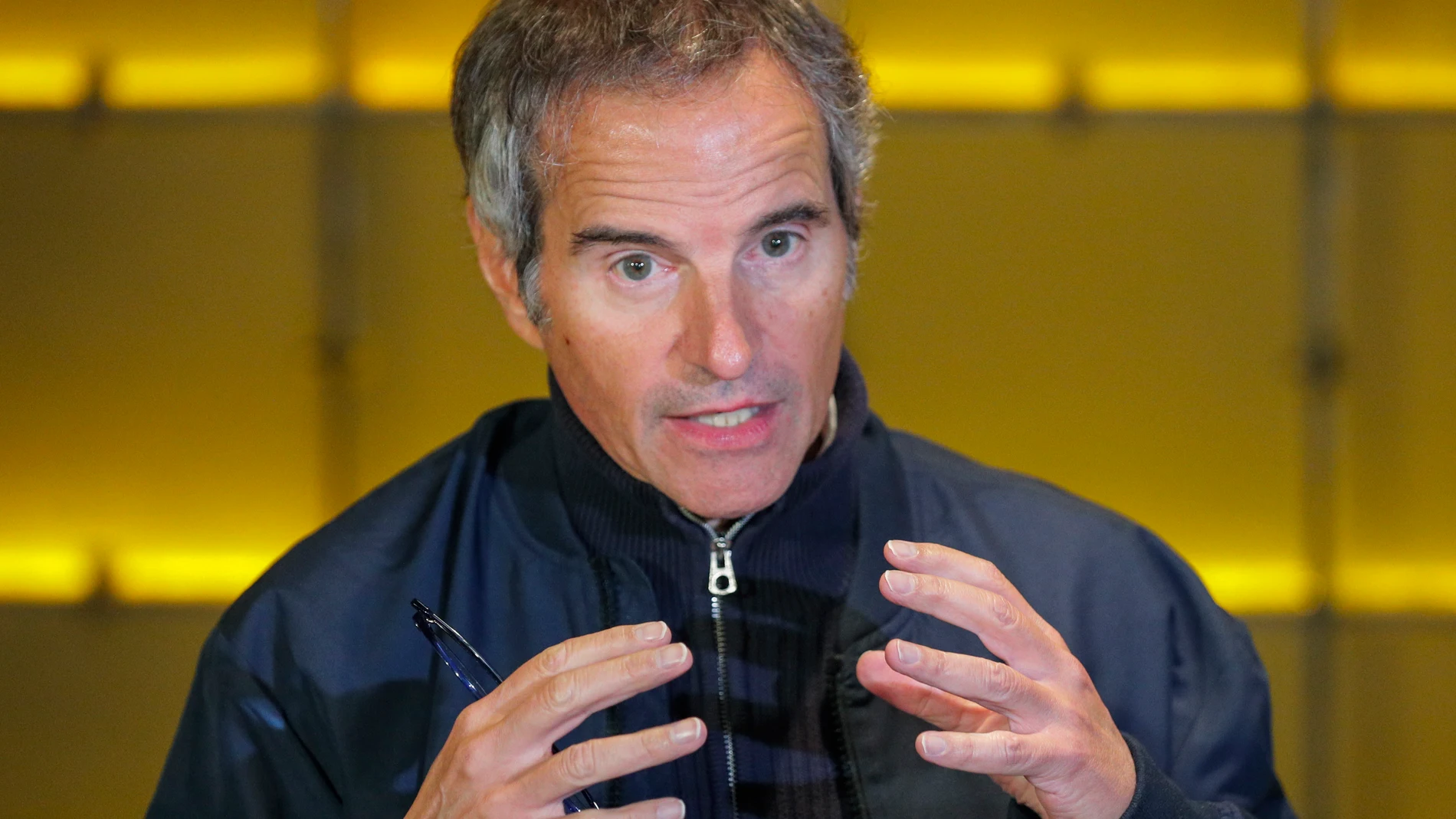 El director general del Organismo Internacional de Energía Atómica (OIEA), Rafael Grossi