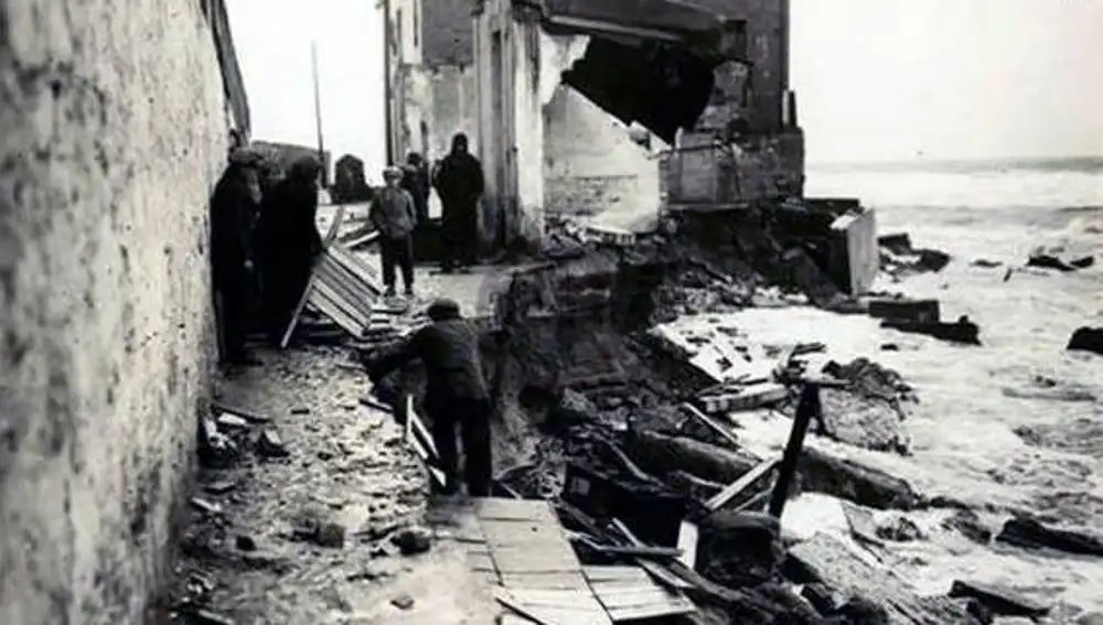 Una de las chabolas del barrio de Pekín en Barcelona