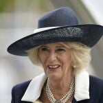 La Reina Camilla, en Ascot. AP