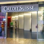 Sucursal del banco Credit Suisse en Ginebra, Suiza.