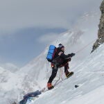 El alpinista polaco Maciej Berbeka, en su expedición al Broad Peak en 2013
