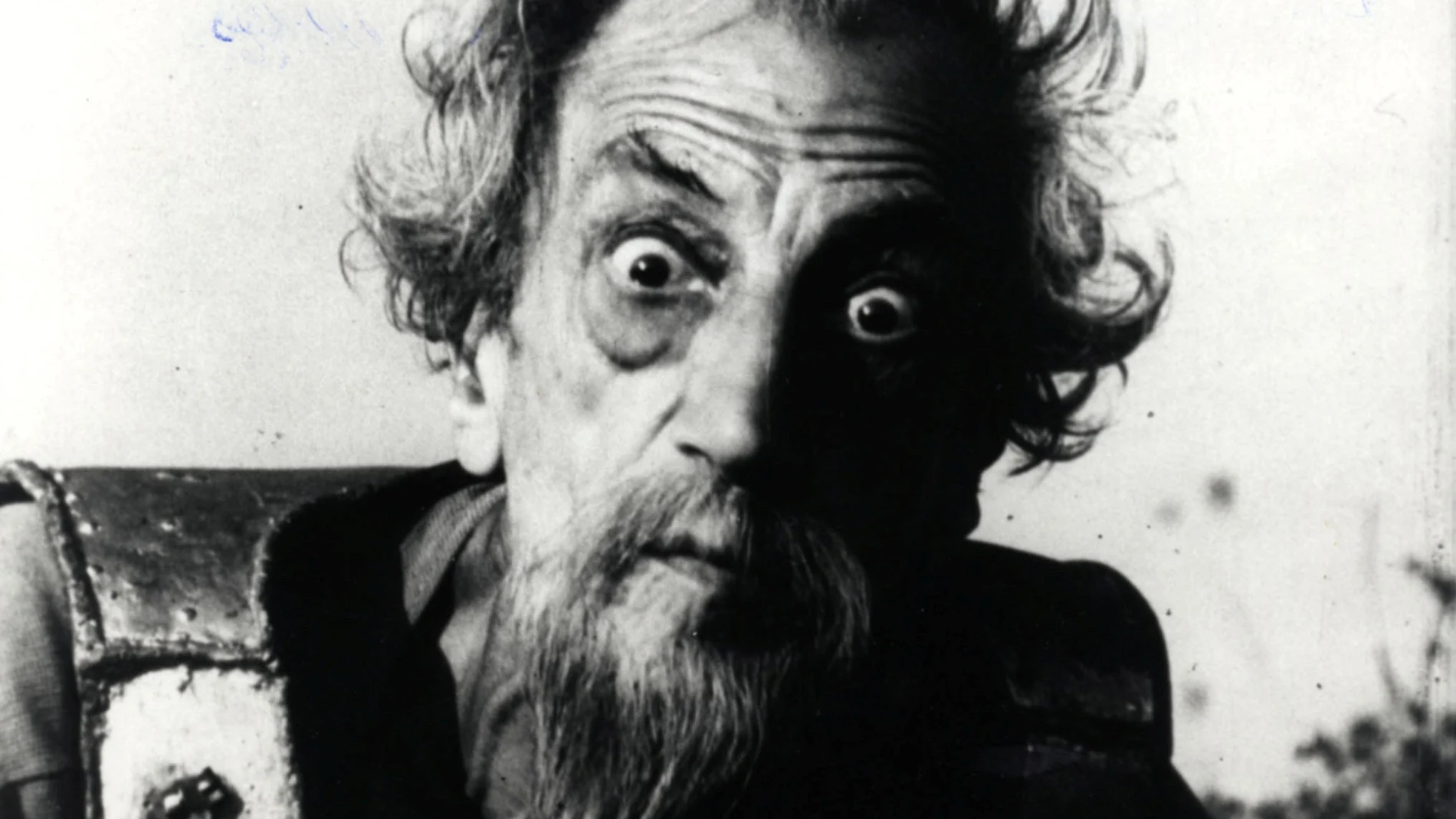Francisco Regueira como Don Quijote en la adaptación de Orson Welles (1992) del libro de Cervantes
