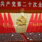 XI Jinping inaugura el XX Congreso del Partido Comunista Chino en el Palacio del Pueblo de Pekín