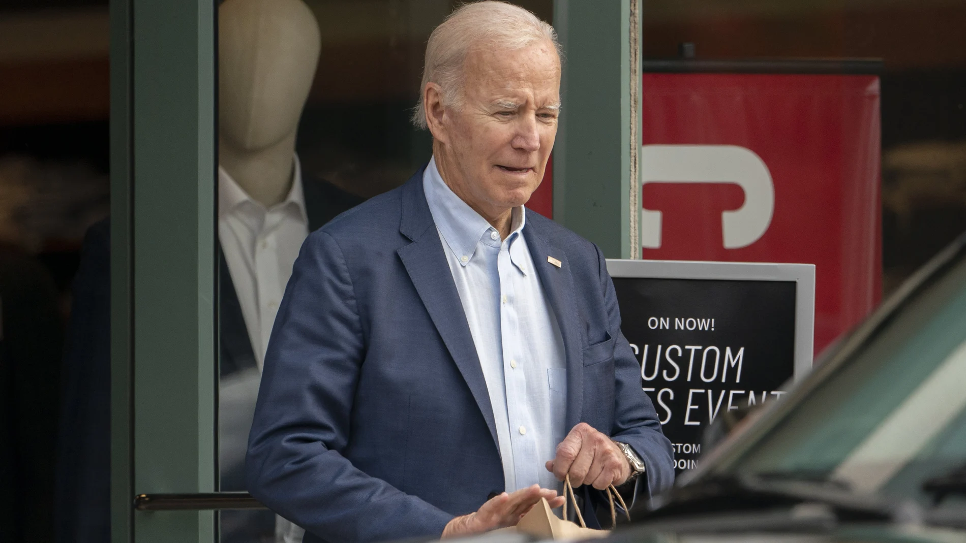 El presidente de EE UU, Joe Biden, en Delaware