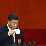 -FOTODELDÍA- PEKÍN (CHINA), 16/10/2022.- del Partido Comunista de China en el Gran Salón del Pueblo en Pekín, China, este domingo