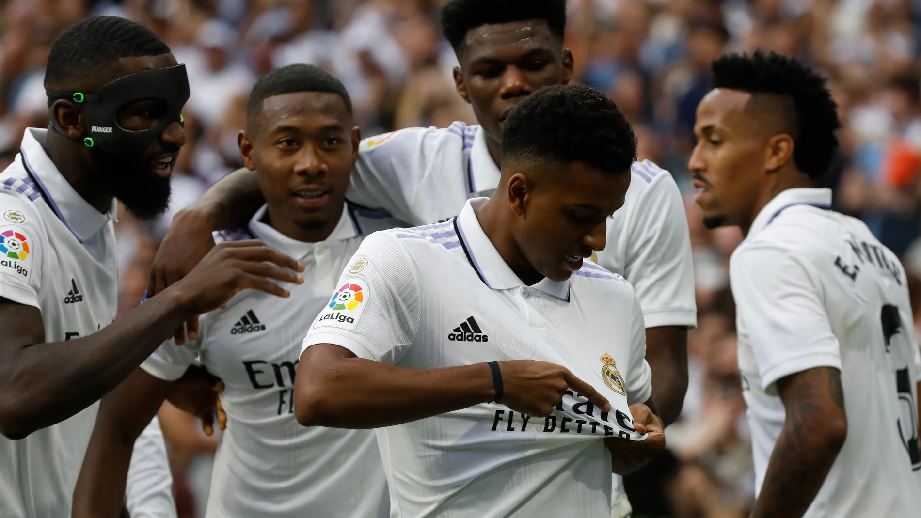 Rodrygo marcó el tercer gol del Real Madrid