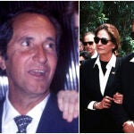 Luis Miguel Dominguín, Rosario Primo de Rivera y Miguel Bosé