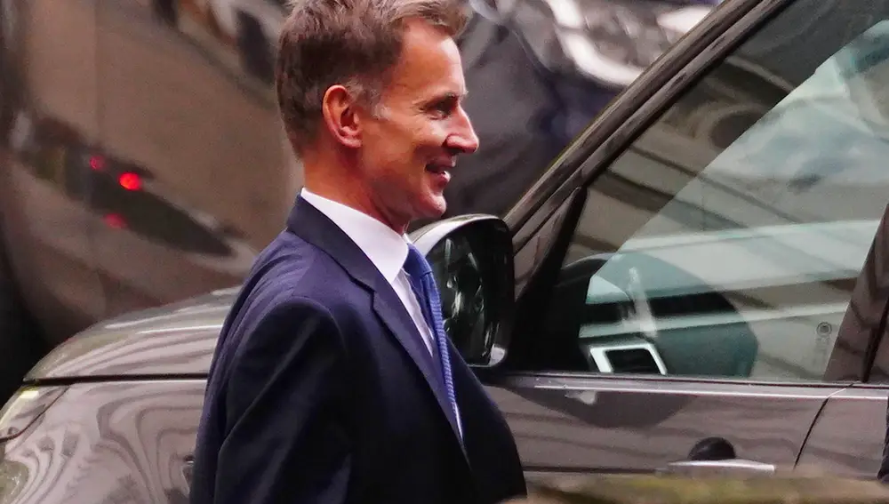 El nuevo Chancellor, Jeremy Hunt