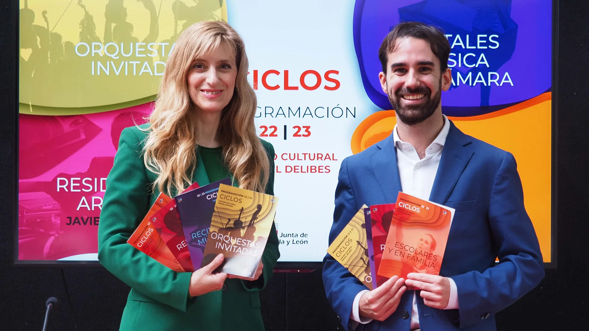 Mar Sancho y Jesús Herrera presentan los nuevos ciclo del Centro Cultural Miguel Delibes
