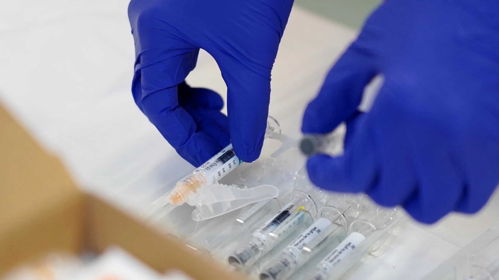 Dosis de vacunas antigripal