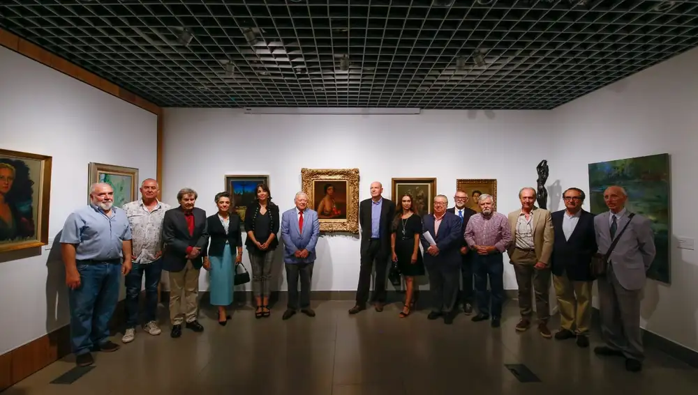 Presentación de la exposición Figuras y Formas de la Fundacion Cajasol en Cordoba