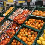Imagen de los productos en la frutería de Consum