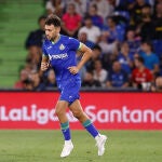 Munir El Haddadi con el Getafe.