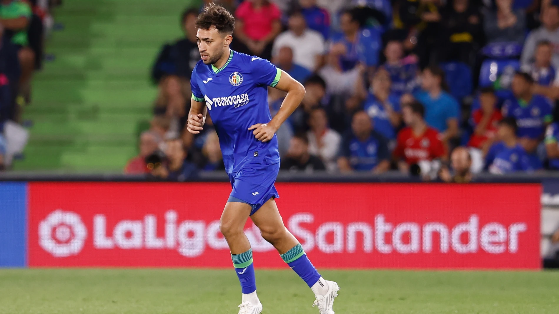 Munir El Haddadi con el Getafe.