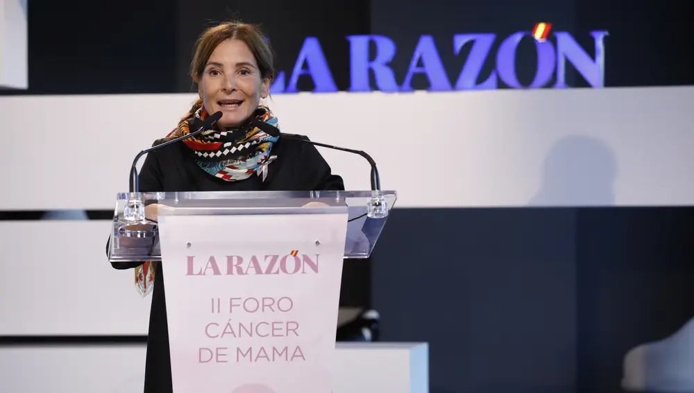 Laura Ruiz de Galarreta, presidenta de la AECC Madrid