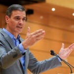 El presidente del Gobierno, Pedro Sánchez