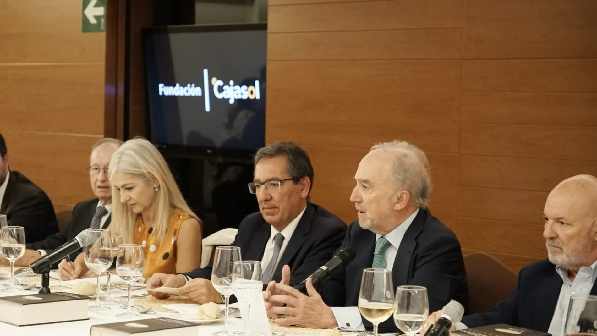 Santiago Muñoz Machado en la Fundación Cajasol