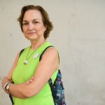 Amparo Medina, paciente de cáncer de mama con metástasis
