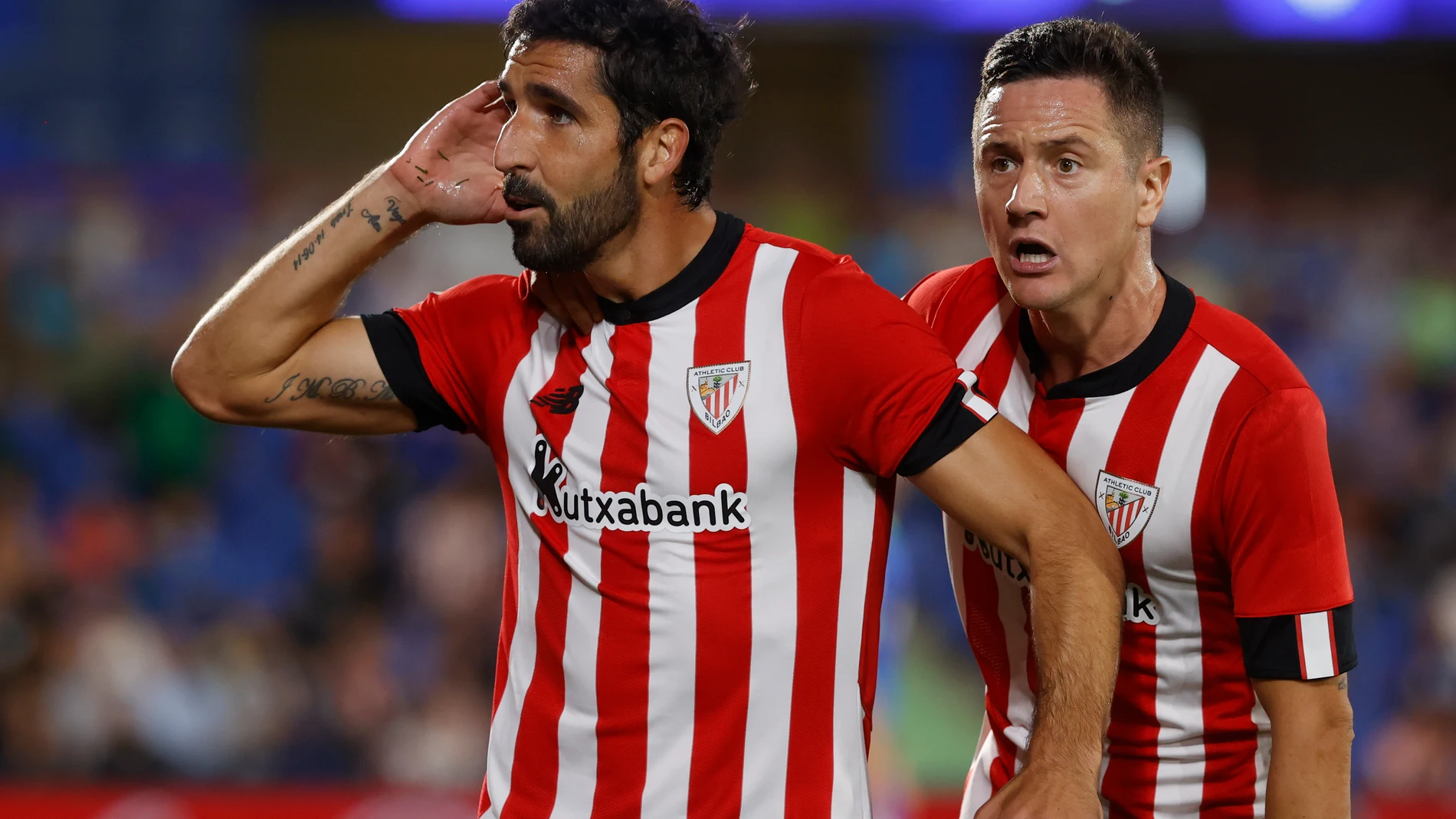 El delantero del Athletic Raúl García. EFE/Juan Carlos Hidalgo