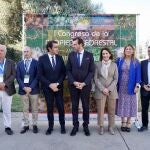 El consejero de Medio Ambiente, Vivienda y Ordenación del Territorio, Juan Carlos Suárez-Quiñones, inaugura junto al alcalde Óscar Puente el I Congreso Nacional de la Propiedad Forestal Privada