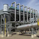 Planta de gas Vilnius, la capital de Lituania