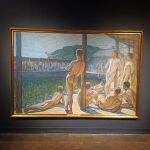 La sexualidad está presente en numerosas creaciones artísticas y algunas fueron censuradas, como la obra de Eugène Fredrik Jansson 'Flotans Badhus' (1907)
