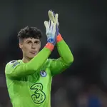Kepa Arrizabalaga con el Chelsea